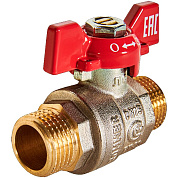 Кран шаровой   1/2” ш/ш бабочка Rommer