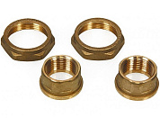 Резьбовое соединение 1 1/2”х3/4” F Brass Union KIT DAB латунь