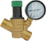 Редуктор давления с манометром 1/2”х3/4”, TIM