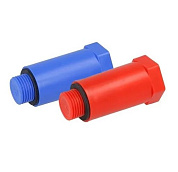Набор цветных удлинённых заглушек 1/2” (2 шт.)