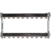 Коллектор для радиаторной разводки 10 выходов (нерж. сталь) Rommer