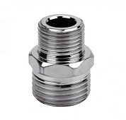 Ниппель нержавеющий переходной   1/2”х1/4” AISI 304