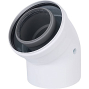 Коаксиальный отвод 45° DN 110/160, HT Baxi