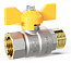 Кран шаровой газовый   3/4” г/ш, бабочка LD Pride 47.20.В-Н.Б.GAS
