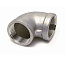 Отвод 90° нержавеющий 1 1/4” г/г AISI 304