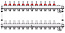 Коллекторная группа в сборе с расходомерами 12 выходов (нерж. сталь) Wester W902.12