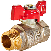 Кран шаровой   1/2” г/ш бабочка Rommer