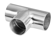Тройник нержавеющий приварной 88,9x2,0 (DN 80) AISI 304