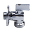 Кран шаровой угловой для стиральных машин 1/2"х3/4" Aqualink