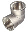 Уголок 1 1/4” г/г (никель) Stout