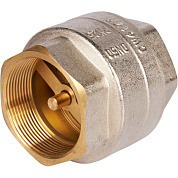 Клапан обратный с латунным штоком   3/4” Rommer