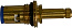 Кран-букса 3/8” керамическая 8*24 под крест
